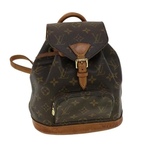 LOUIS VUITTON Monogram Montsouris PM Backpack - Picture 1 of 12